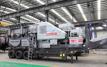 K Wheel Type Mobile Crusher